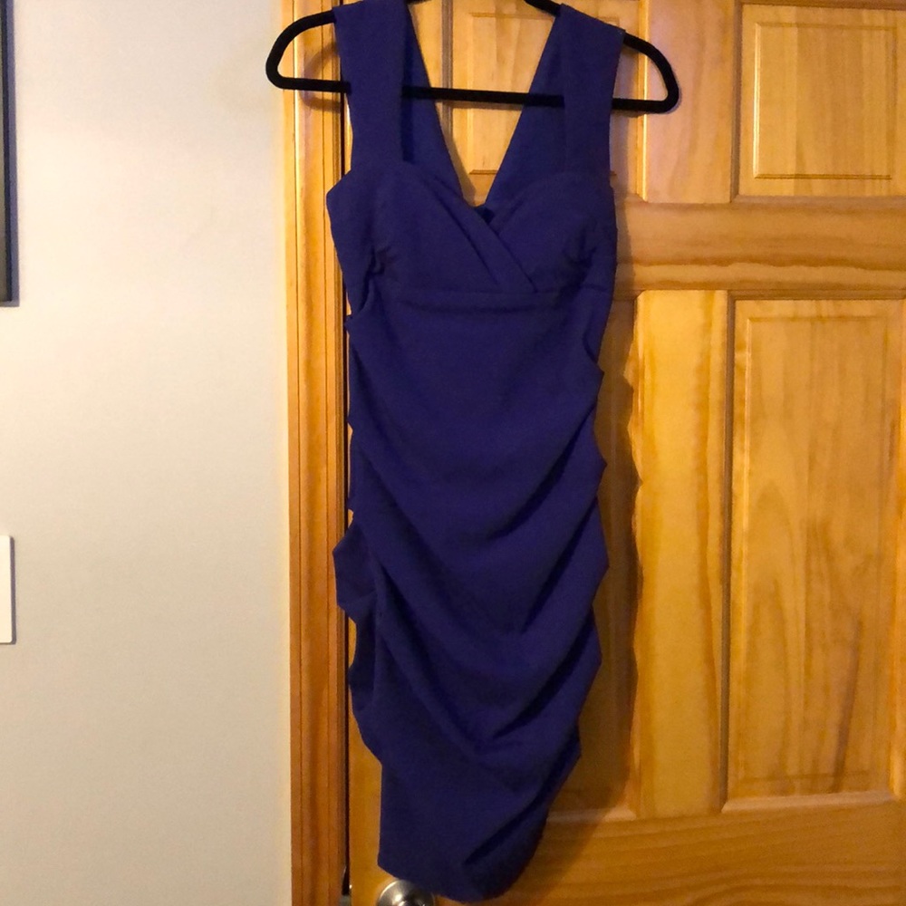 Nicole Miller Ruched Dress - Size 4